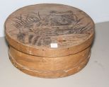 Round Wood Box