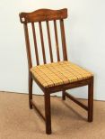 Oak Slat Back Side Chair
