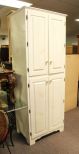 White Four Door Cabinet