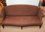Brown Upholstered Sofa