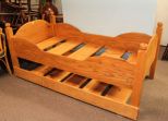 Oak Twin Size Bed