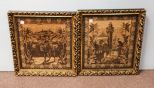 Pair of Framed Tapestries