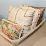 Five Decorative Throw Pillows