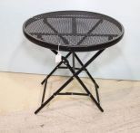 Round Iron Table