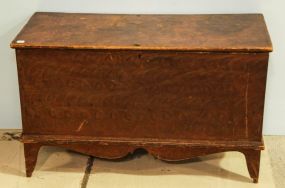 Early American Grained Blanket Chest