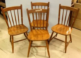 Set of Four Heywood Wakefield Maple Side Chairs