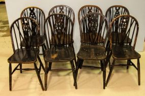 Set of Eight Windsor Side Chairs 