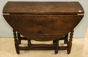 Oak Drop Leaf Table