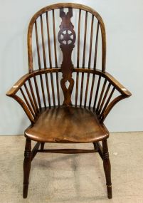 19th Century Windsor Arm Chair