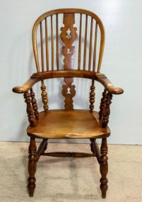 19th Century English Windsor Arm Chair