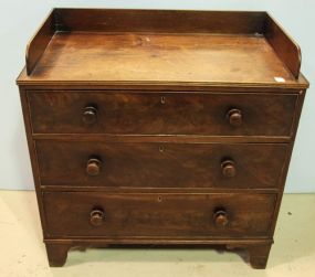 19th Century Three Drawer Chest