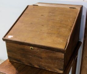 Early American Slant Top Desk