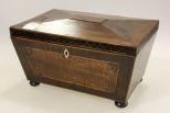 19th Century Mahogany Tea Caddy