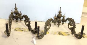 Pair of Iron Wall Sconces