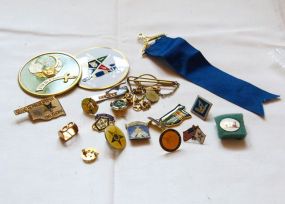 Large Lot of Fraternal Organization items