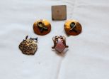 Copper Earring Lot