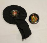 Two Horse Bridle Rosettes 