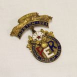 1924 Order of Elks Boston Grand Lodge 60th Medal Pin
