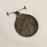 Antique Silver School Award Medal