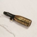 Antique Figural Telescopic Pencil, Bottle Shaped Fob Advertising A. Werner and Co.