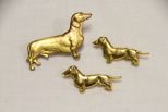 Trio of Kenart Dachshund Pins