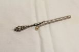 Antique Sterling Handle Hair Curler