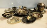 Large Silverplate Lot 