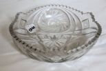 Pressed Glass Dish