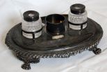 Silverplate Inkstand 