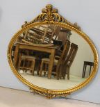 Decorative Gold Painted Mirror