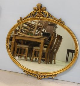 Decorative Gold Painted Mirror