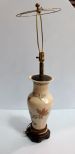Hand Painted Porcelain Lamp
