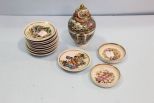 Oriental Ginger Jar & Coasters