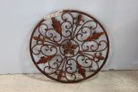 Decorative Iron Round Wall Piece