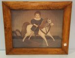 Print of Boy on Horse