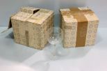 Eight Large Drinking Glasses