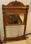 Oak Washstand Mirror