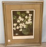 1970 Alabama Dogwood Print