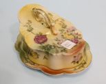 Reproduction Hand Painted Cheese Dish