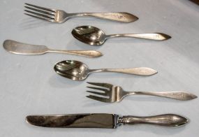 Rare Sterling Silver Flatware 30 Pieces