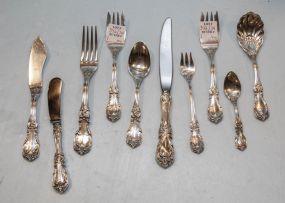 Reed and Barton Sterling Silver Flatware 34 Pieces