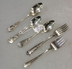Small Lot of Sterling Flatware 5 Pieces