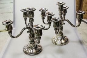 Pair of Hugo Bohm Candelabras 