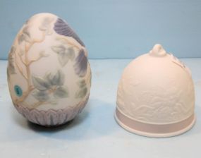 Lladro Egg & Spring Bell