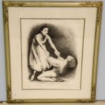 Limited Edition Litograph Signed Tina Mackler entitled 