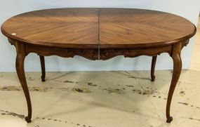 Rococo Style French Oval Dining Table 