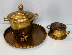 Large Brass Tray