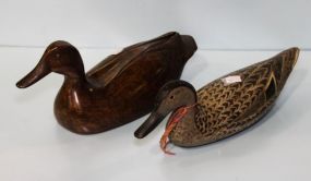 Two Wooden Ducks 