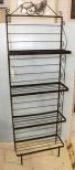 Four Shelf Iron Bakers Rack