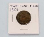 1865 Two Cent Piece